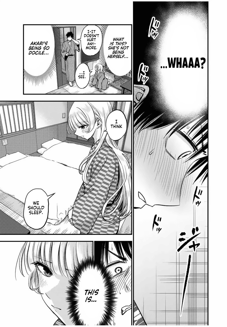 Romcoms don't happen even if  you spend the night together page 6