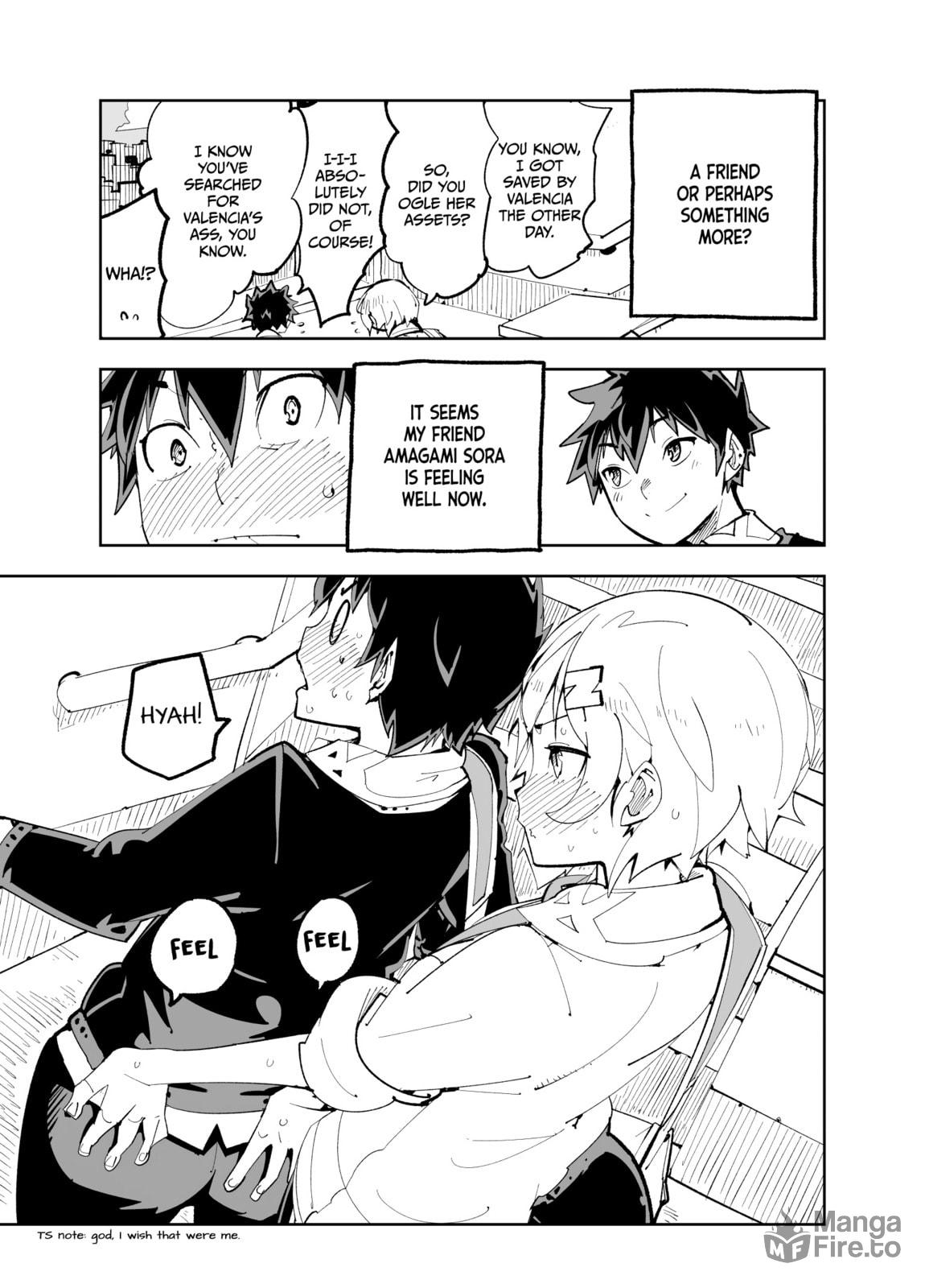 Spill it! My friend's ass is a magical girl's ass! page 20