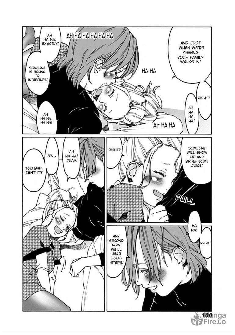 Chie comes over for the visit page 9