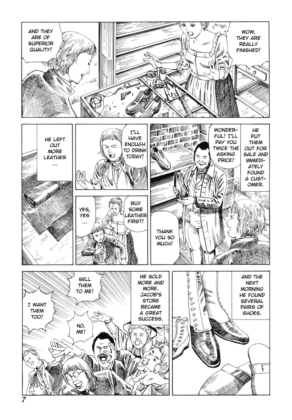 The Dwarves and the Shoemaker page 7