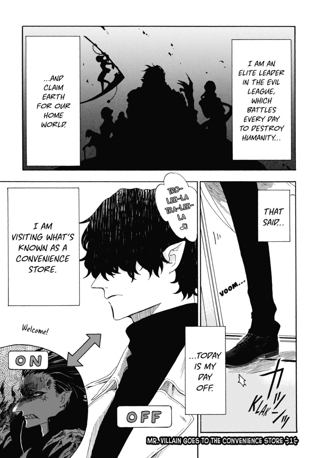 Mr. Villain's Day Off – Chapter 2 page 1
