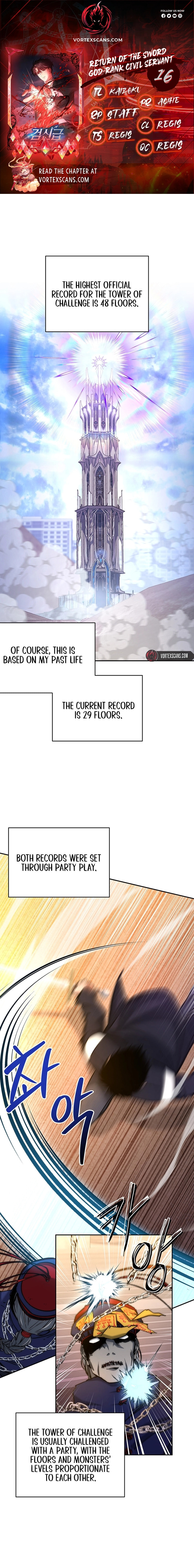 Return of the Sword God-Rank Civil Servant – Chapter 16 page 0