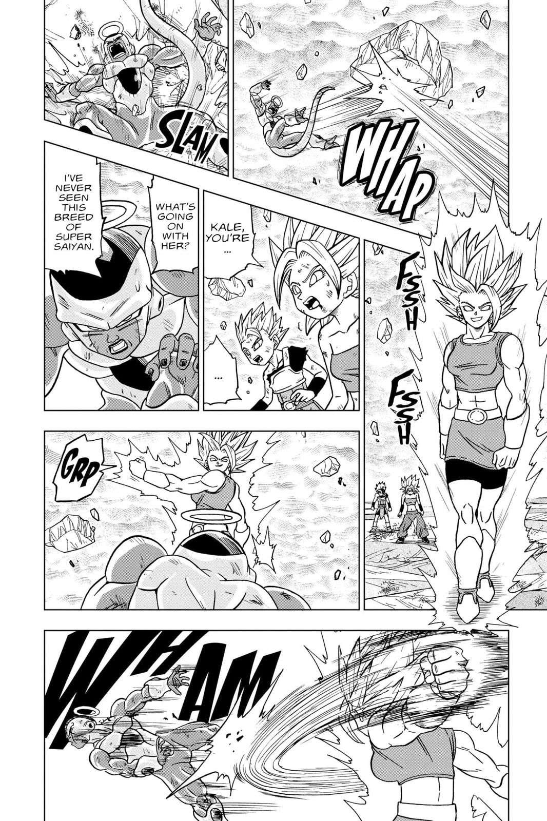 Awaken, Super Saiyan Kale page 37
