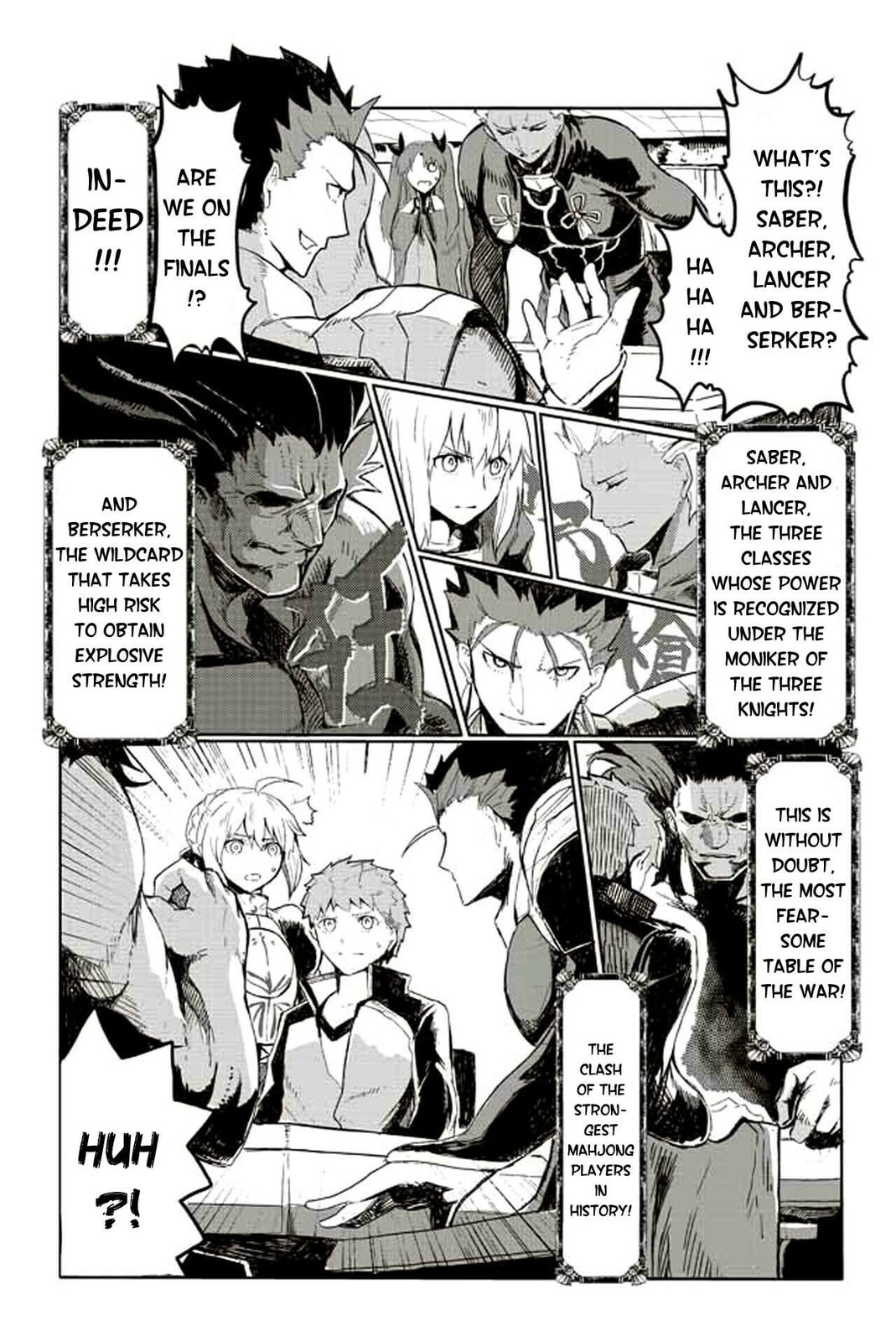 Fate/mahjong night – Seihai Sensou – Chapter 29 page 0