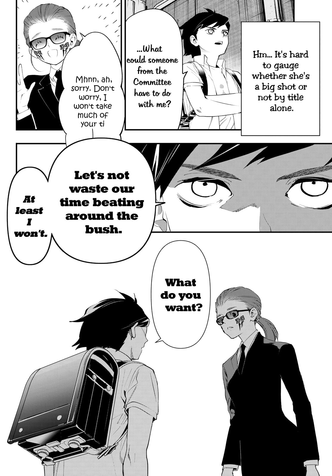 Magical Girls Kill With Their Eyes! — The Gate Committee! page 10