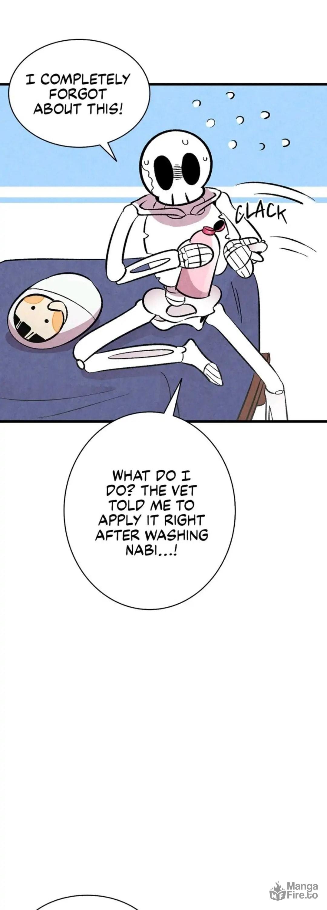 The Skeleton Becomes a Cat Dad – Chapter 10 page 41
