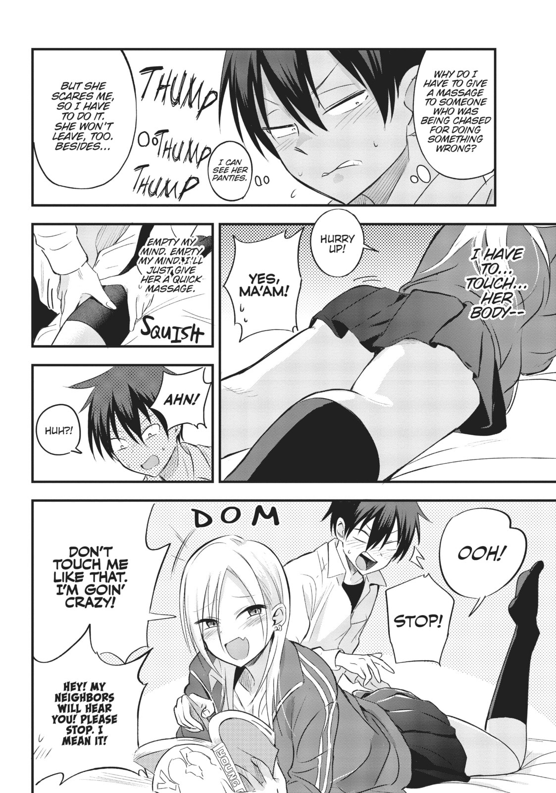 Please Go Home, Miss Akutsu! – Chapter 9 page 1
