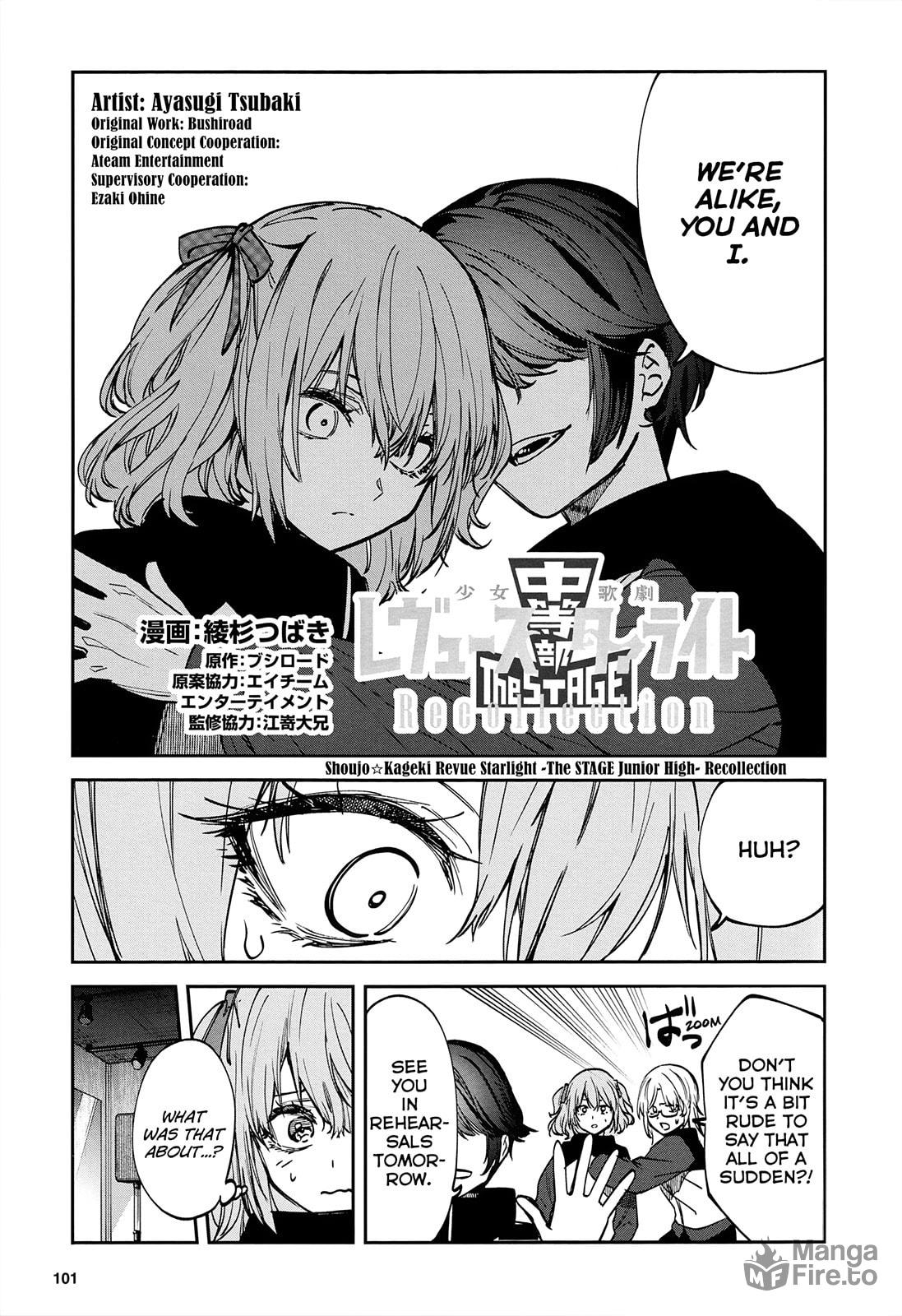 Shoujo☆Kageki Revue Starlight – The STAGE Junior High – Recollection – Chapter 0 page 4