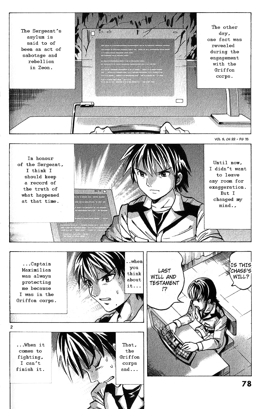 Mobile Suit Gundam Aggressor – Chapter 22 page 1