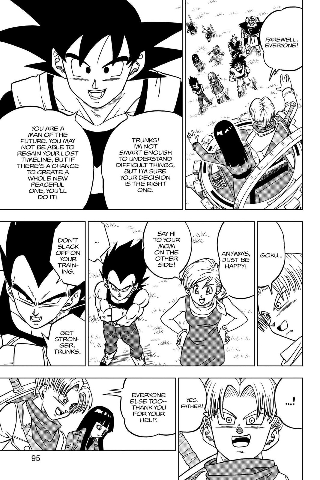 The Decisive Battle! Farewell, Trunks! page 42