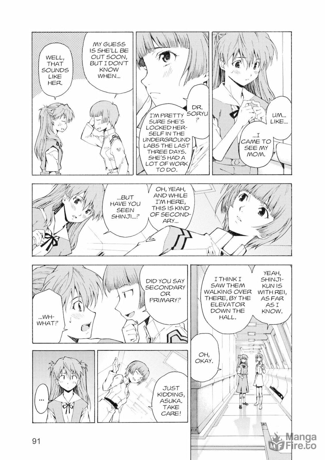 Neon Genesis Evangelion: The Shinji Ikari Raising Project – Chapter 42 page 8