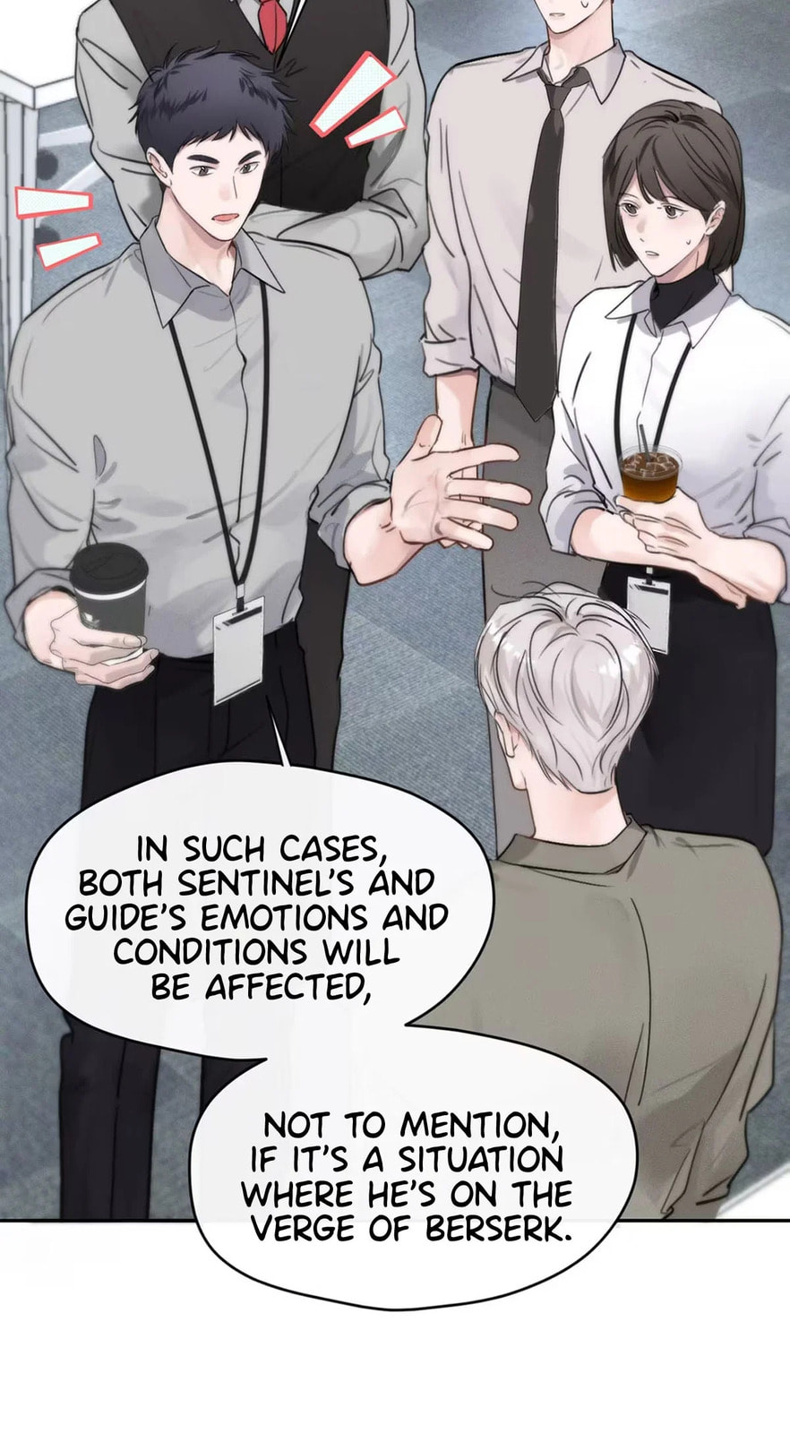 First time seeing him in this state. page 6