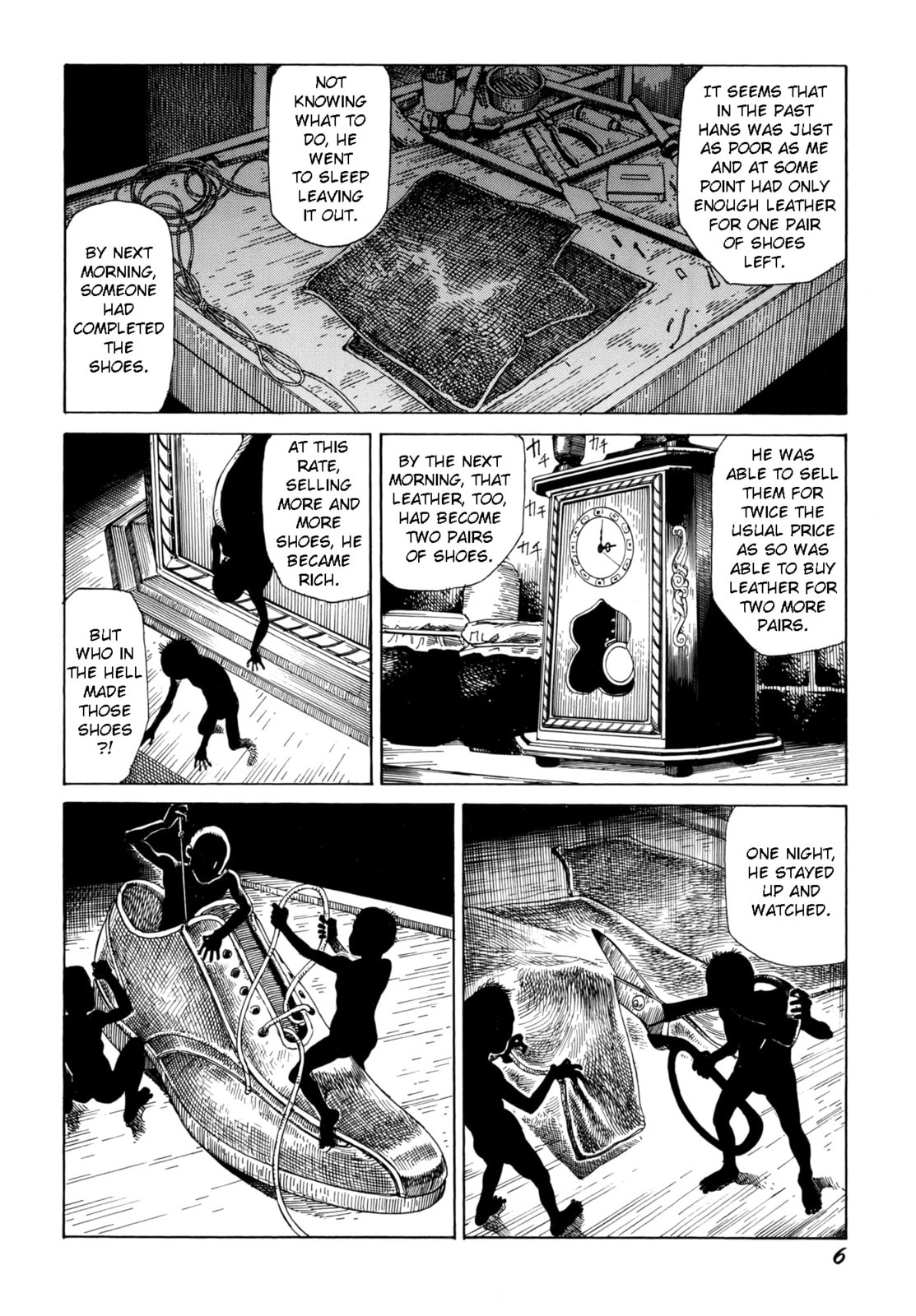 The Dwarves and the Shoemaker page 6