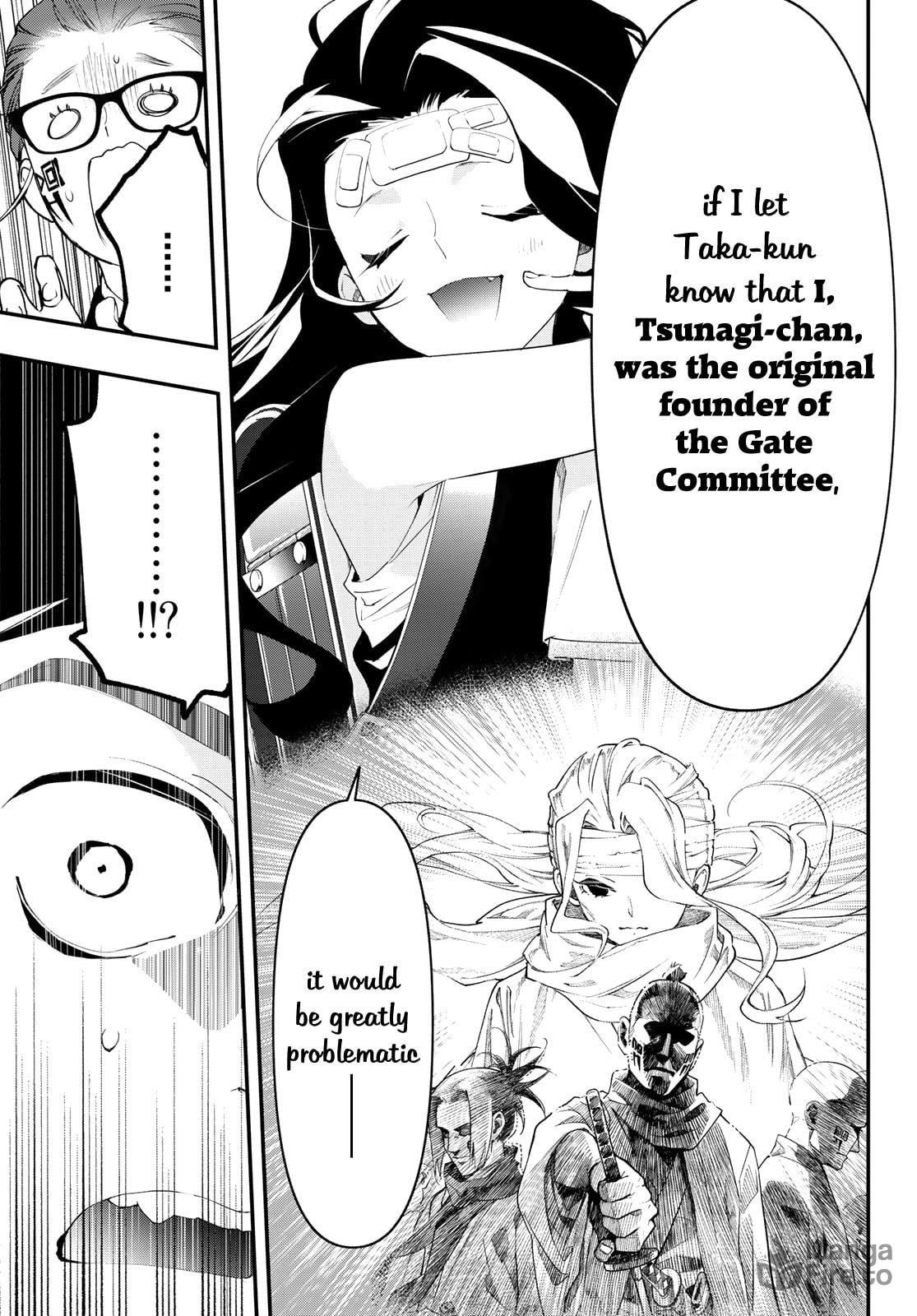Magical Girls Kill With Their Eyes! — The Gate Committee! page 29