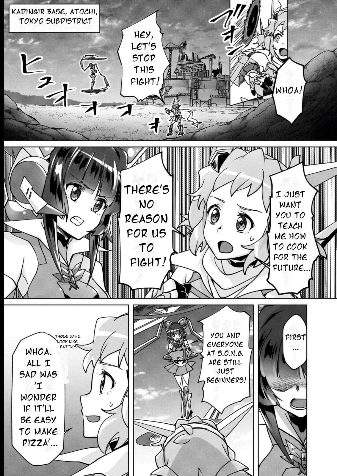 Senki Kanshoku Symphogear ~Shirabemeshi~ – Chapter 17 page 1