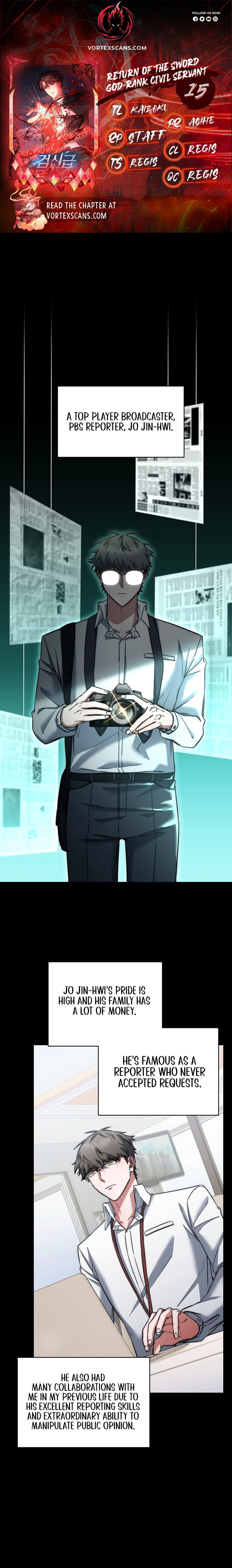 Return of the Sword God-Rank Civil Servant – Chapter 15 page 0