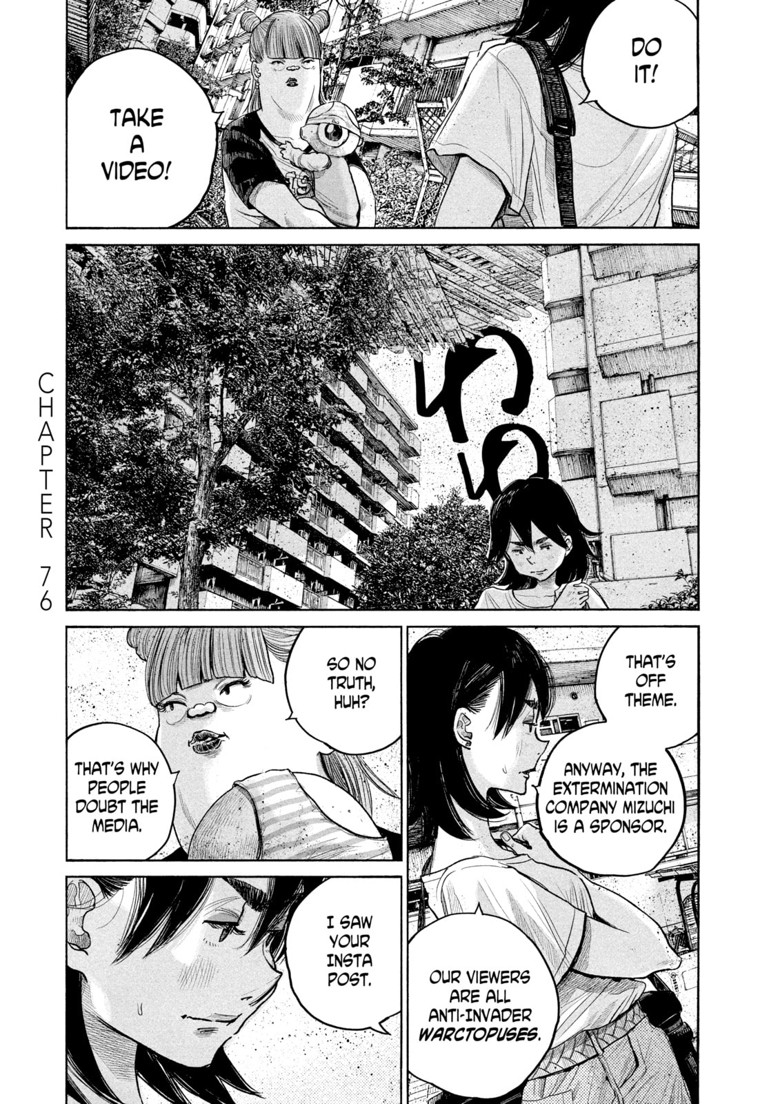Dead Dead Demon's Dededede Destruction – Chapter 76 page 0