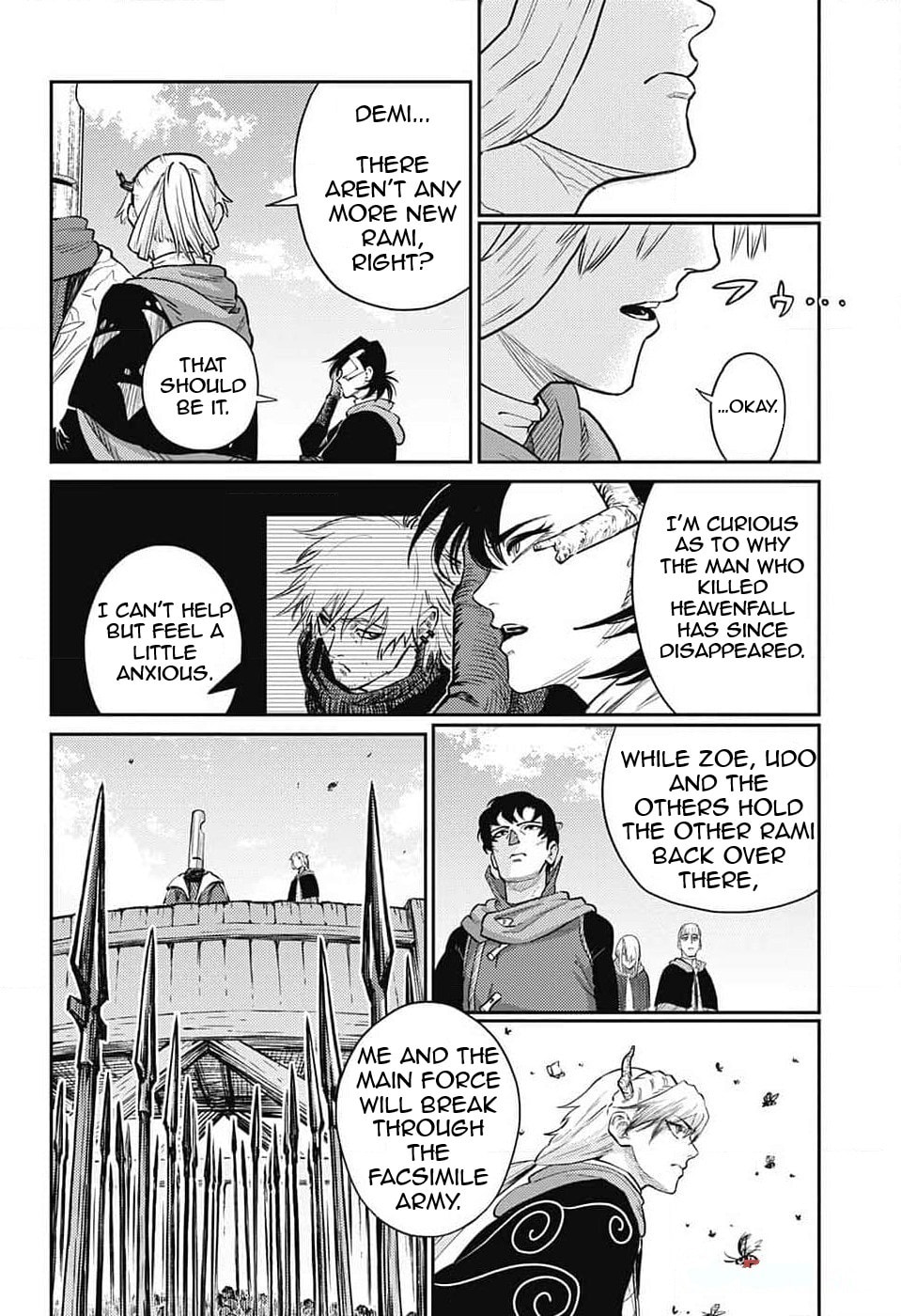 The Battle of Mont Tombe Castle page 46