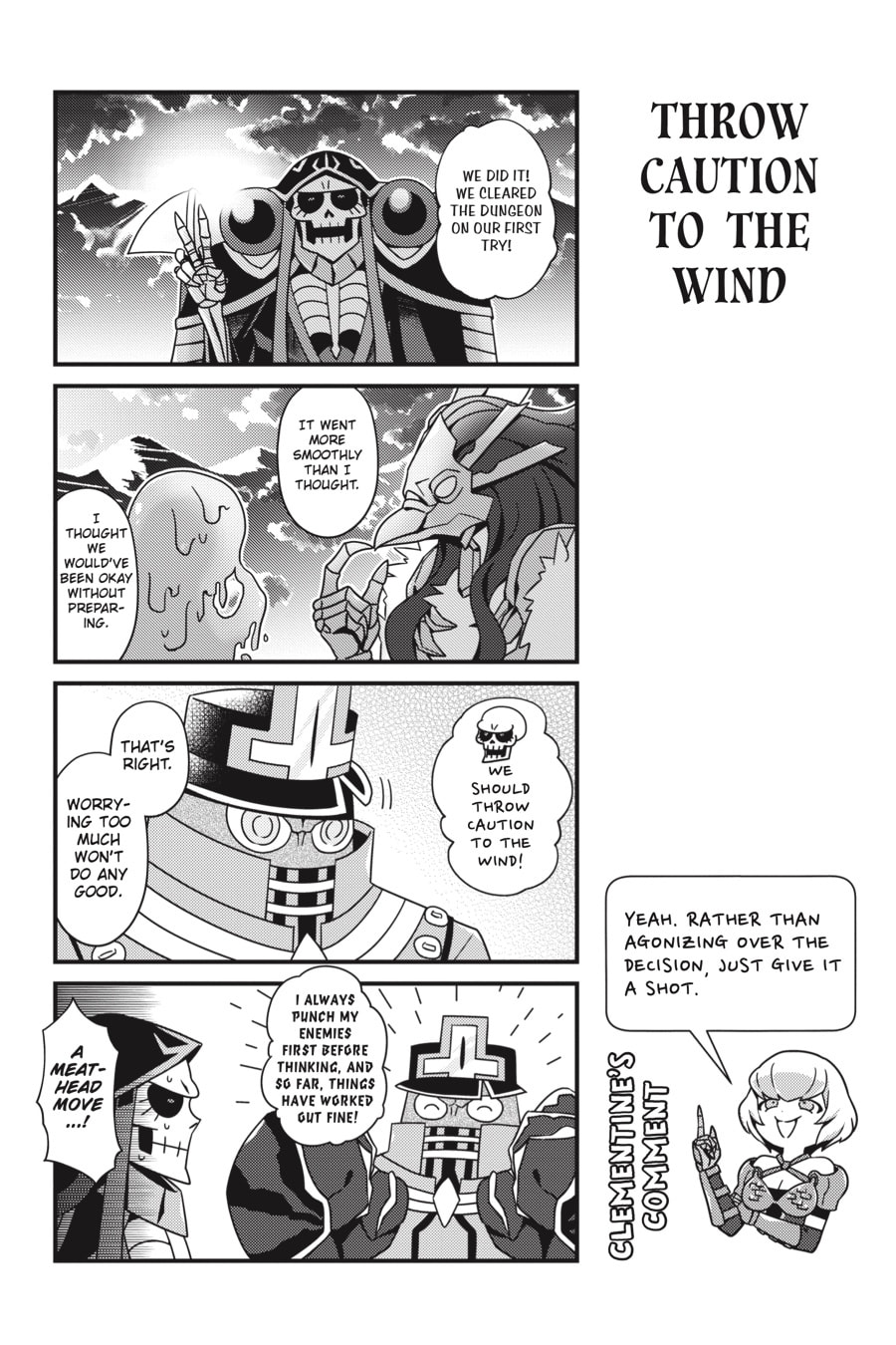 Teach Me, Ainz-sama! Learn with Mango: Proverbs and Idioms page 1