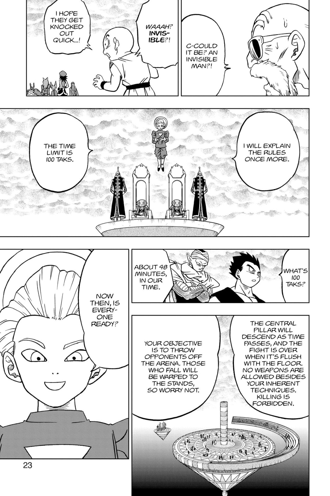 Universe Survival! The Tournament of Power Begins! page 16