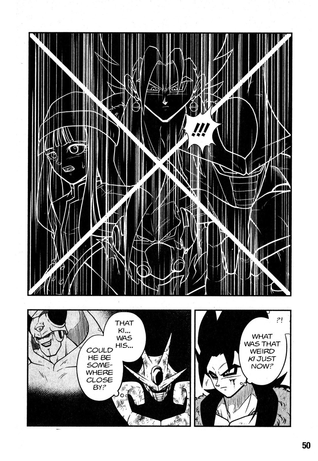 The ones who saved Goku and Vegeta are none other than themselves!! page 22