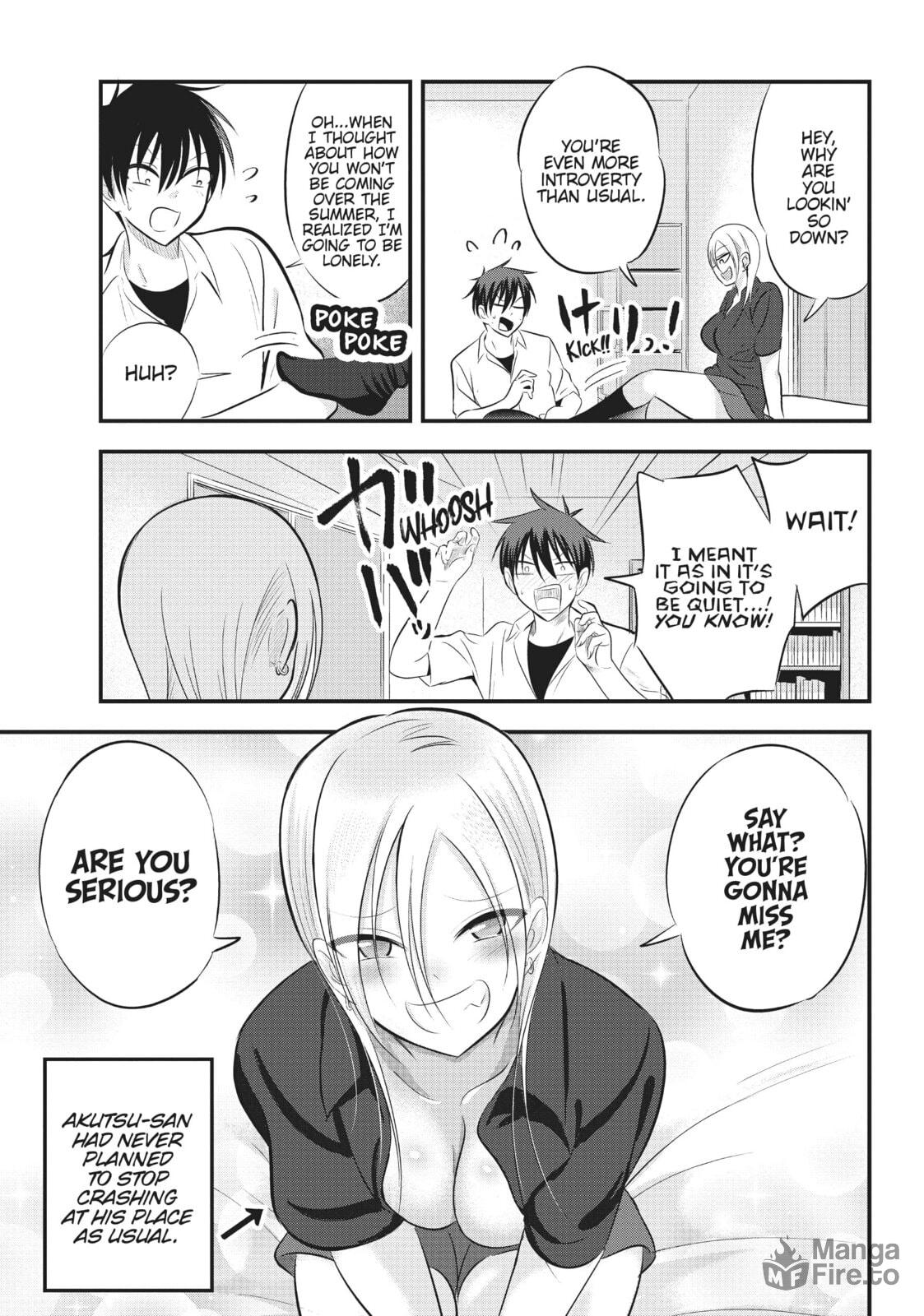 Please Go Home, Miss Akutsu! – Chapter 69 page 2