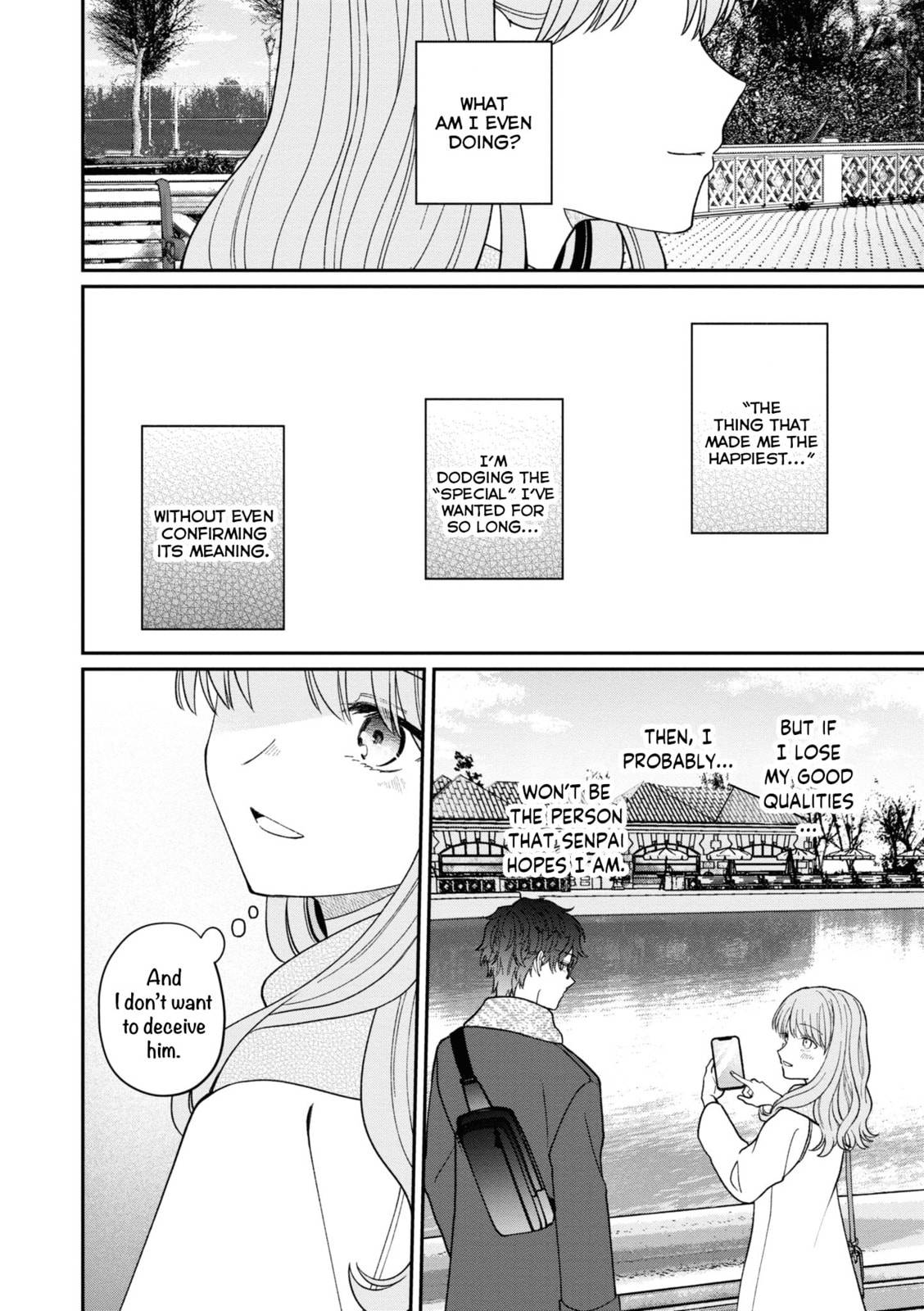 Kuuki ga "Yomeru" Shinnyushain to Buaiso na Senpai no Hanashi (Web-comic) – Chapter 52 page 18