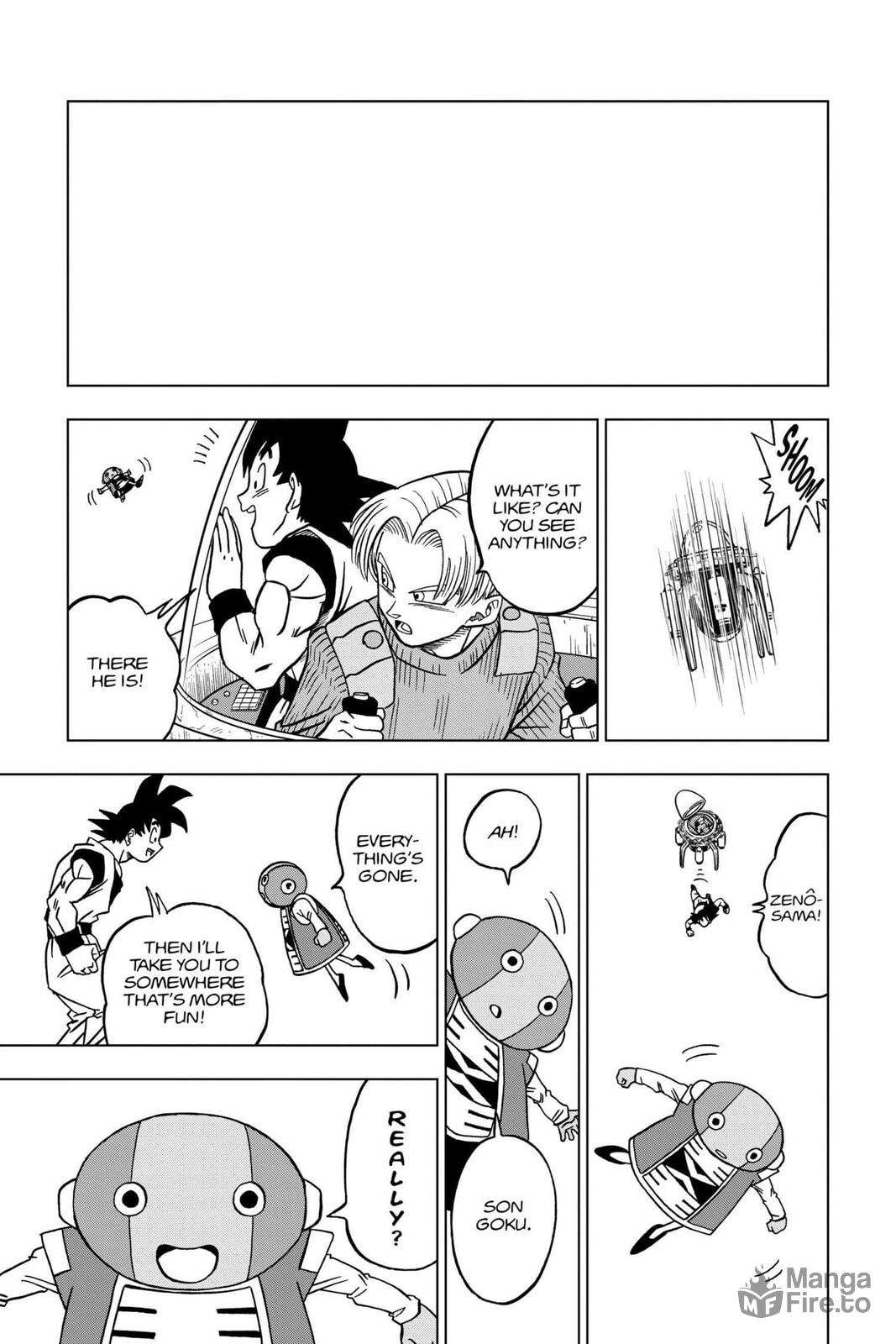 The Decisive Battle! Farewell, Trunks! page 32
