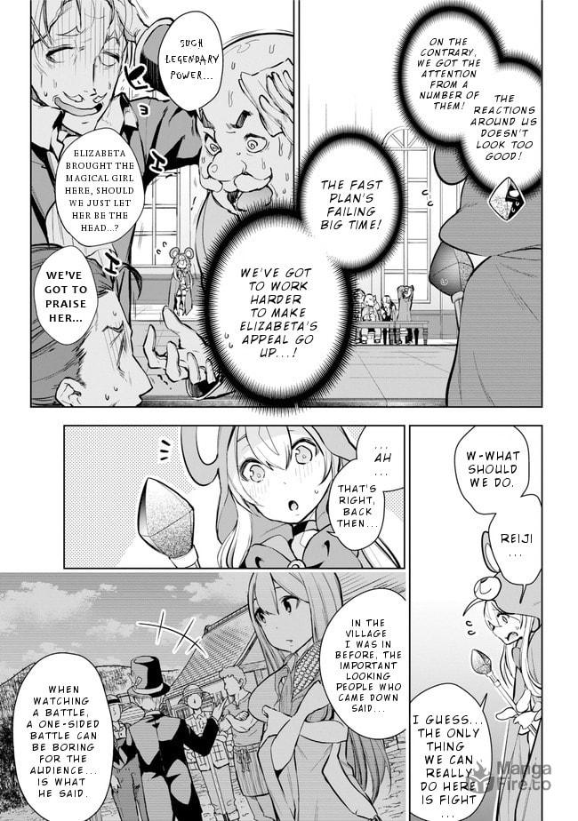 Isekai de Saikyou no Tsue ni Tensei shita Ore ga Iyagaru Shoujo wo Muriyari Mahou Shoujo ni P suru! – Chapter 20 page 5