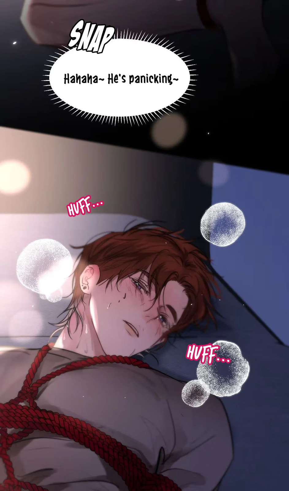 First time seeing him in this state. page 55