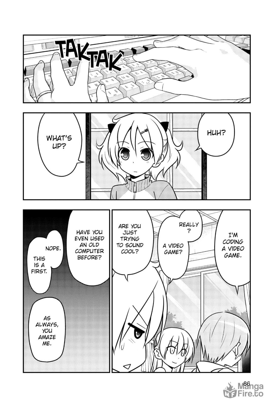 I didn't make any program on Ba-Maga, I just read Kage-san's manga all day page 9