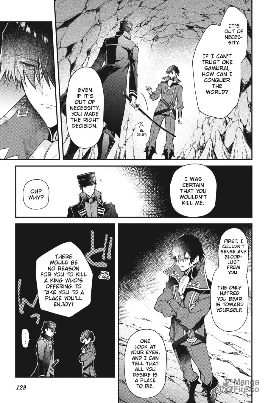 The Summoing of Toshizou Hijakata page 14
