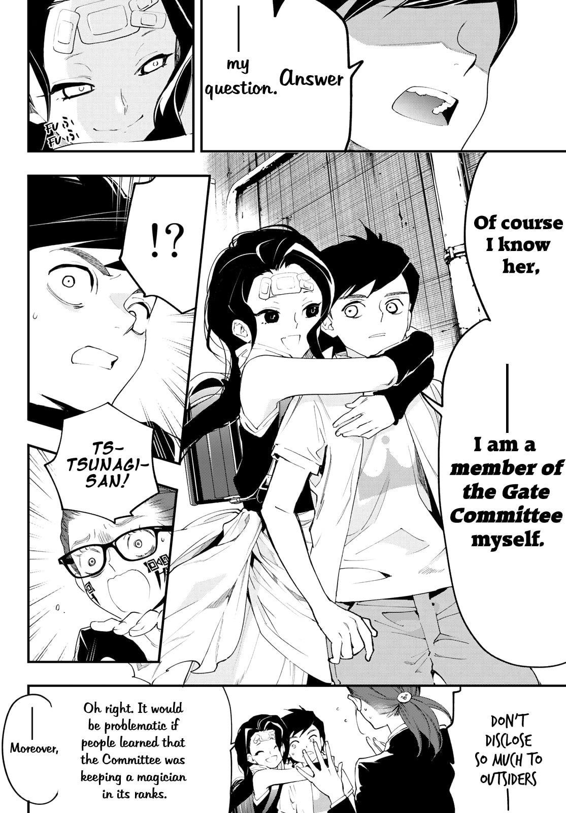 Magical Girls Kill With Their Eyes! — The Gate Committee! page 28