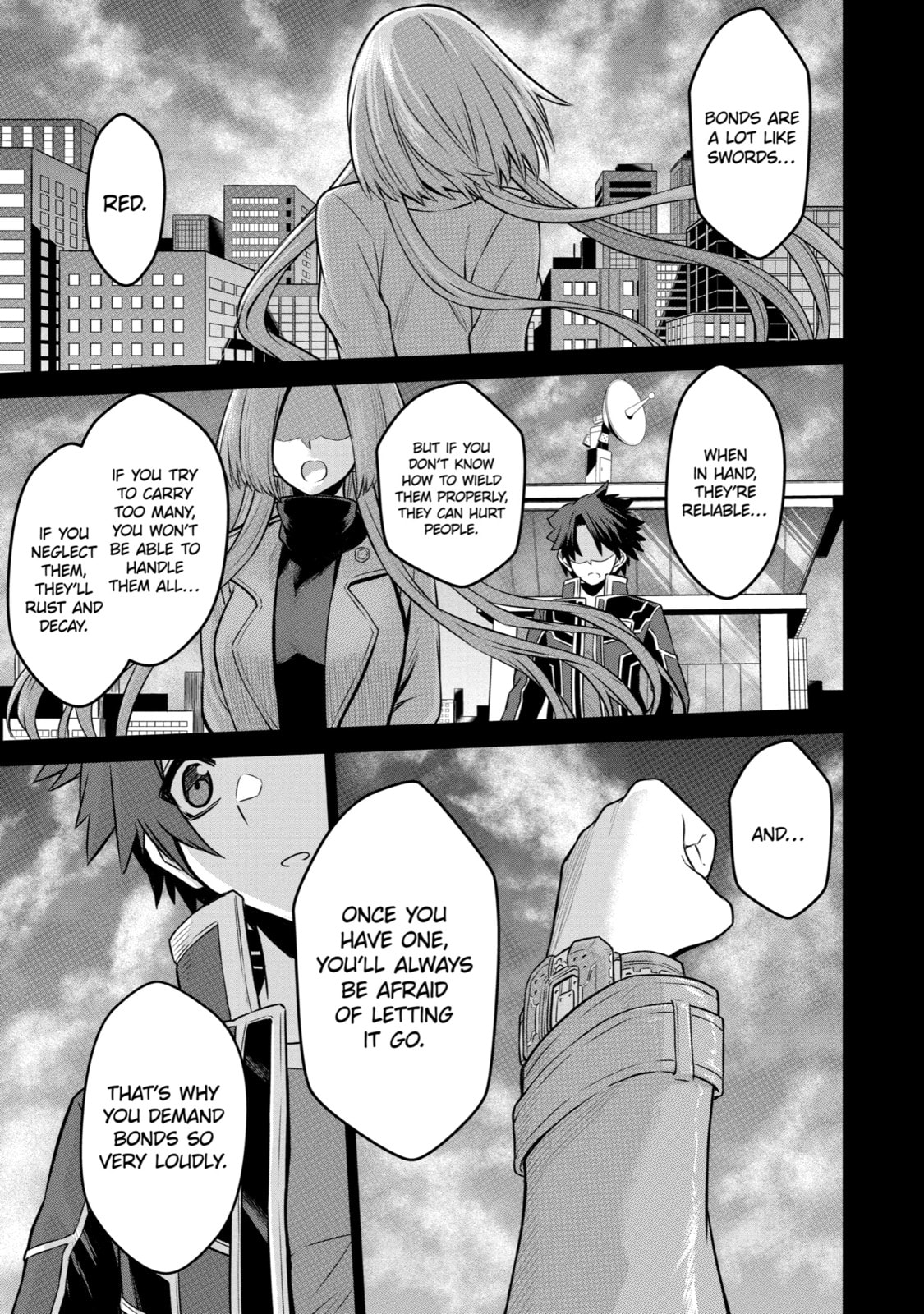 The Red Ranger and The Sword of Bonds page 0