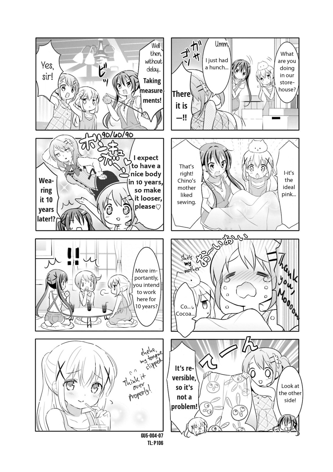 Is the order a rabbit? – Chapter 55 page 7
