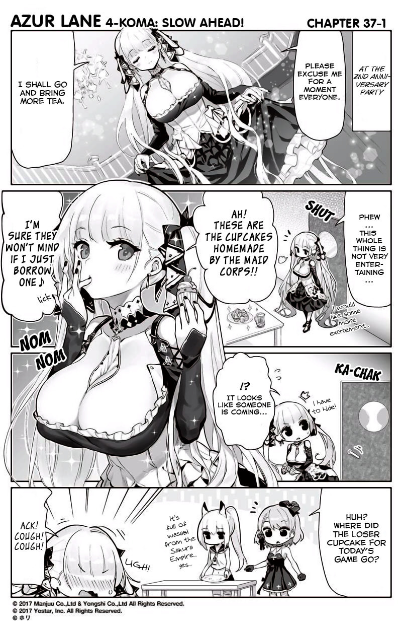 Azur Lane 4-koma: Slow Ahead! – Chapter 37 page 0