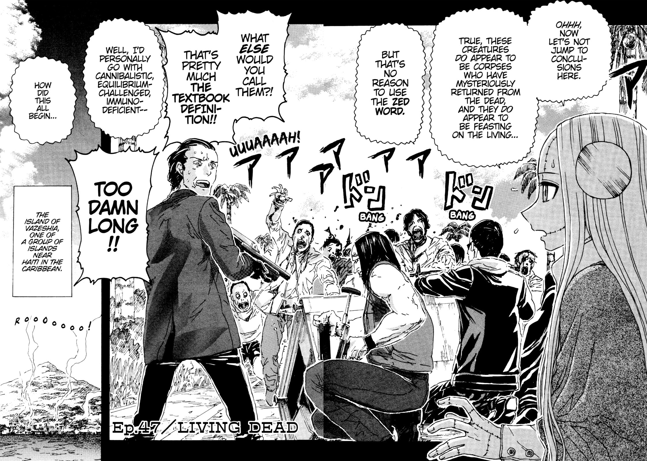 Living Dead page 1