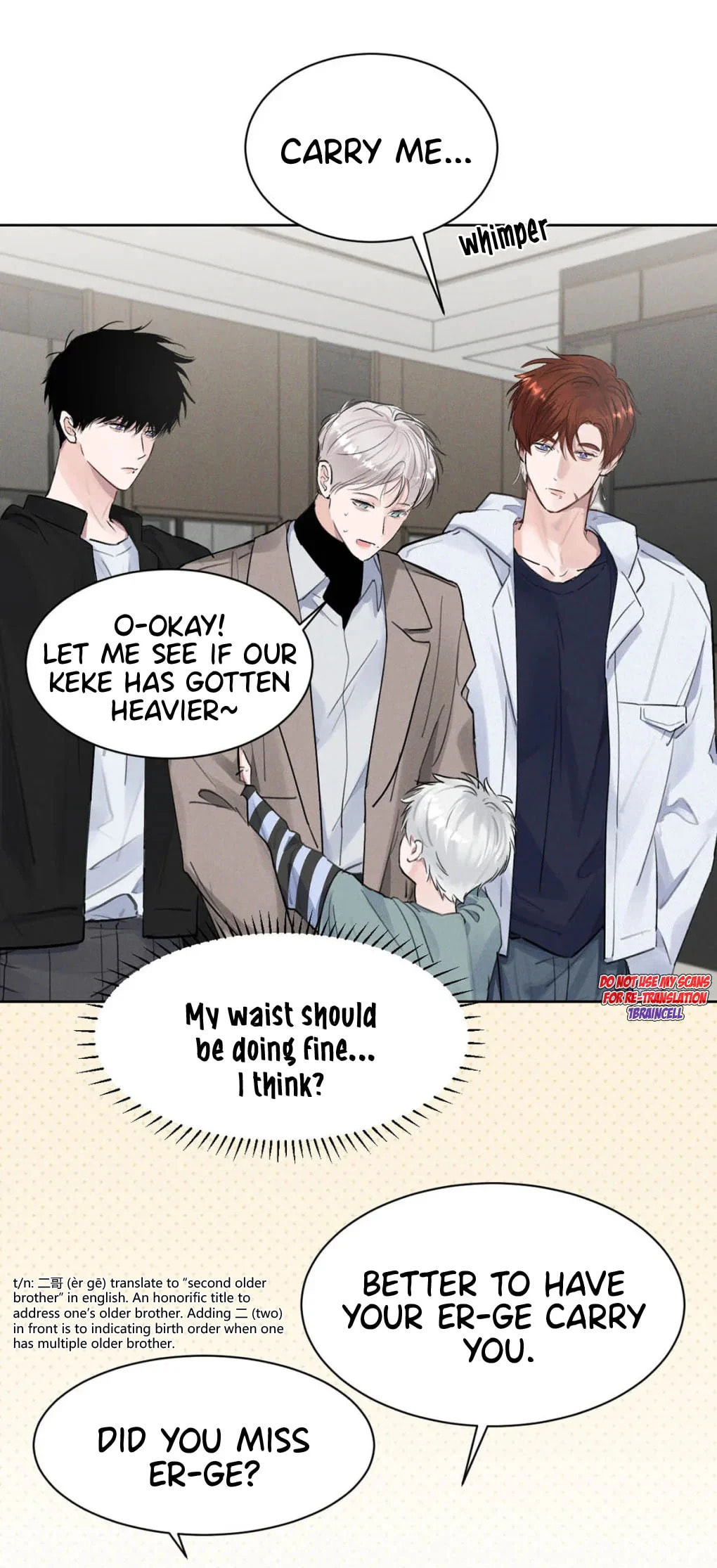 Xiao Yang-gege, I missed you a lot. page 31