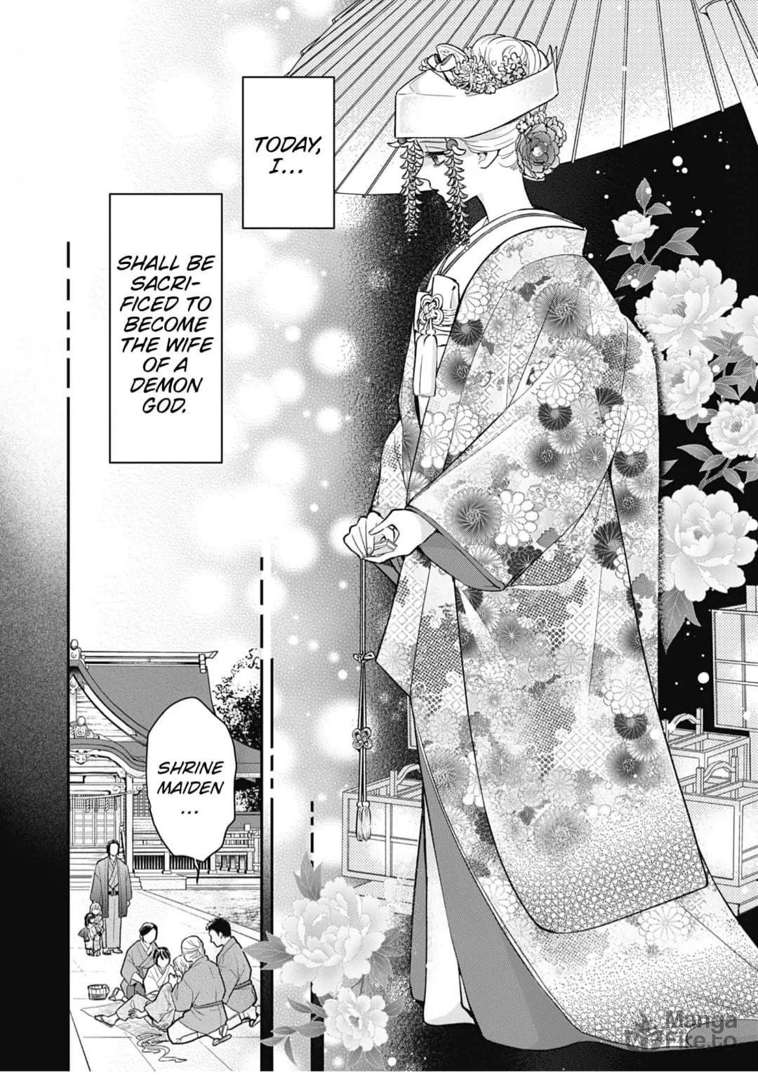 Nounashi Miko wa, Kishin-sama ni Aisareru – Chapter 1 page 2
