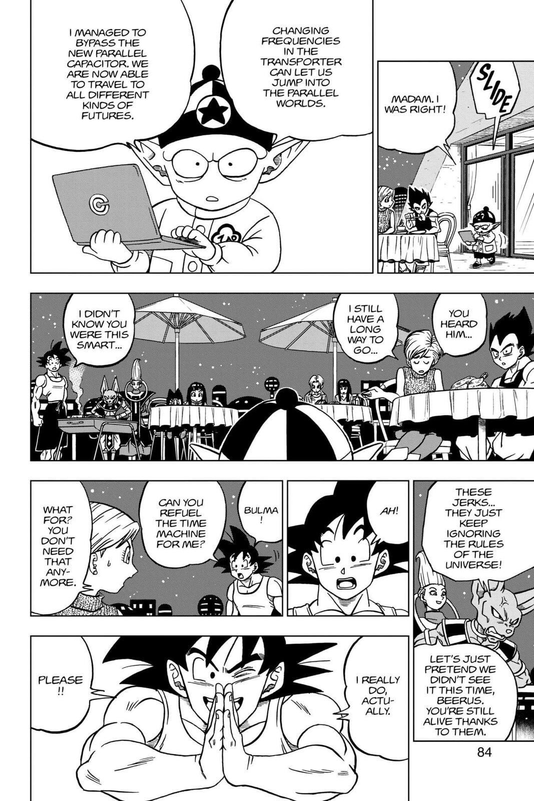 The Decisive Battle! Farewell, Trunks! page 31
