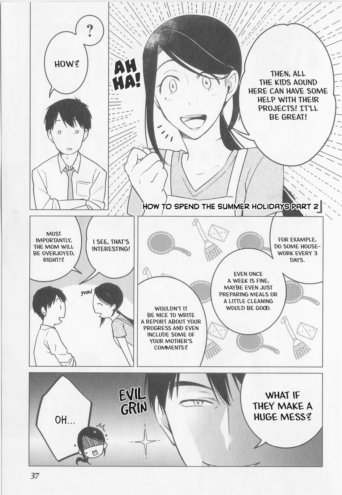 How to Spend the Summer Holidays Part 2 page 0