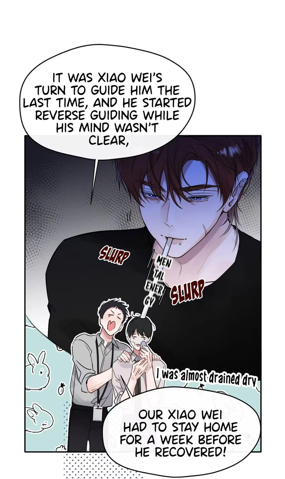 First time seeing him in this state. page 7
