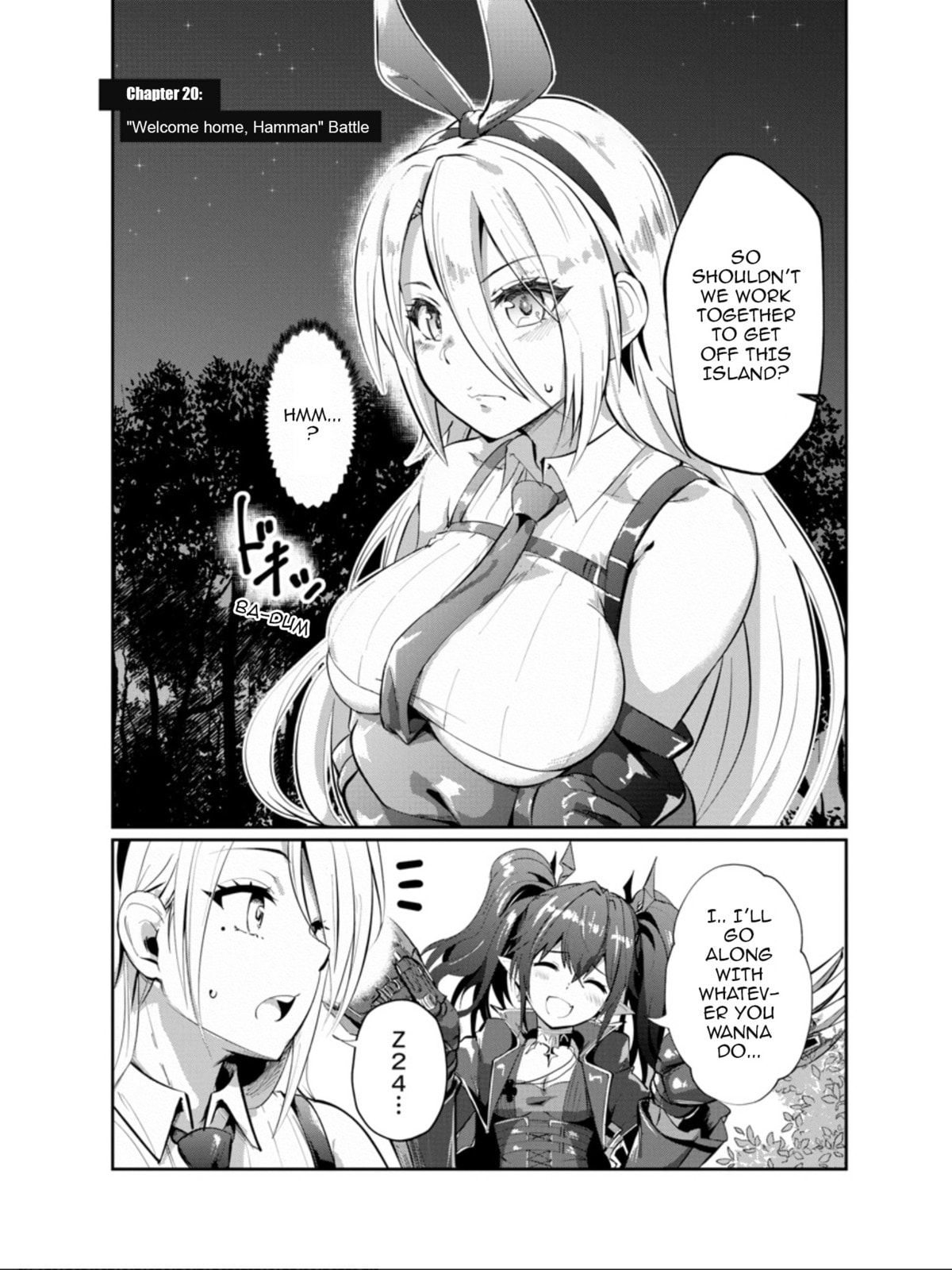 "Welcome Home, Hamman" Battle page 1
