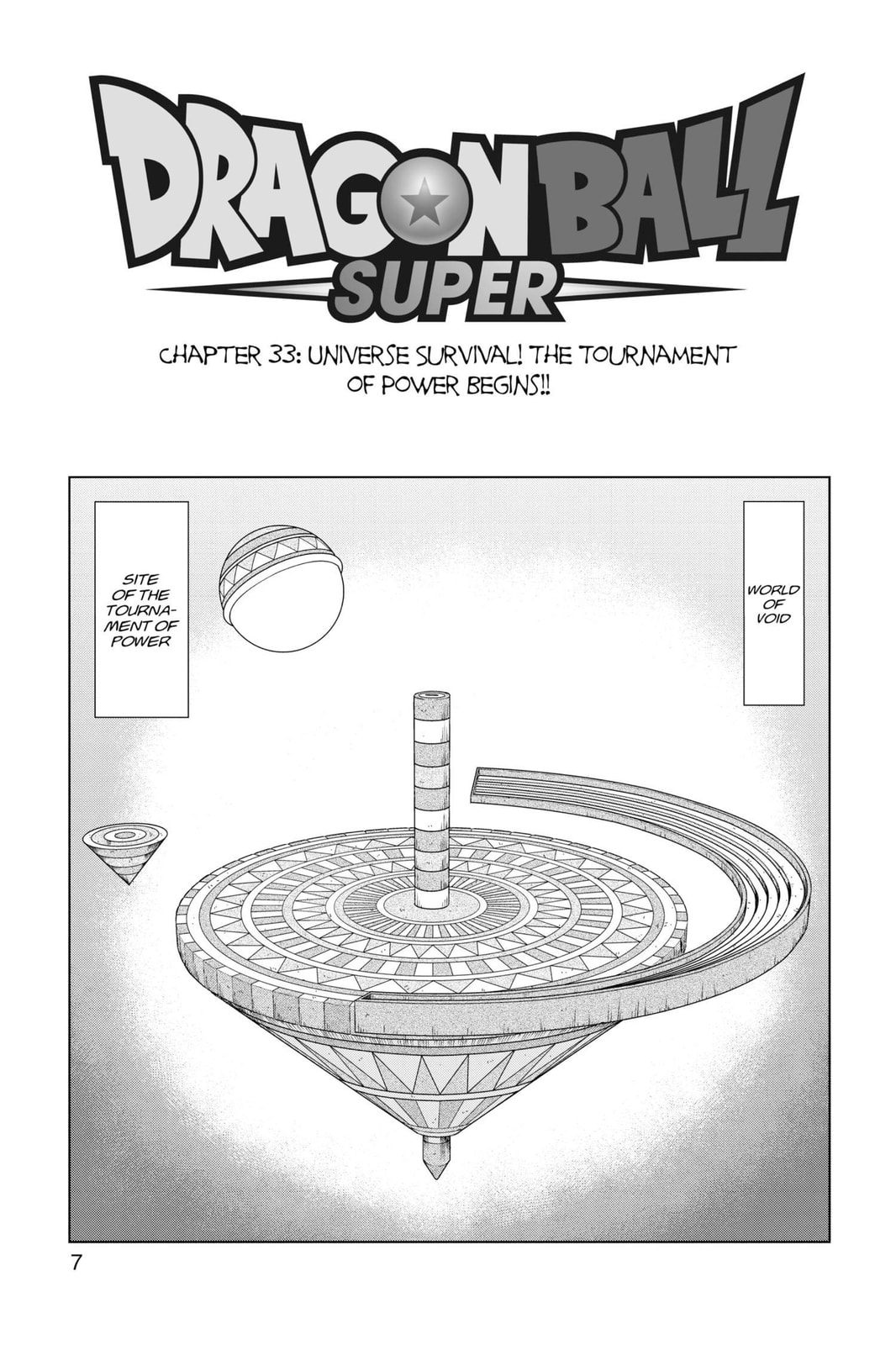 Universe Survival! The Tournament of Power Begins! page 0