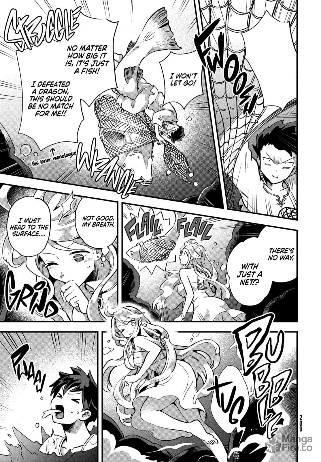 A fierce battle!! To fish or be fished. page 14