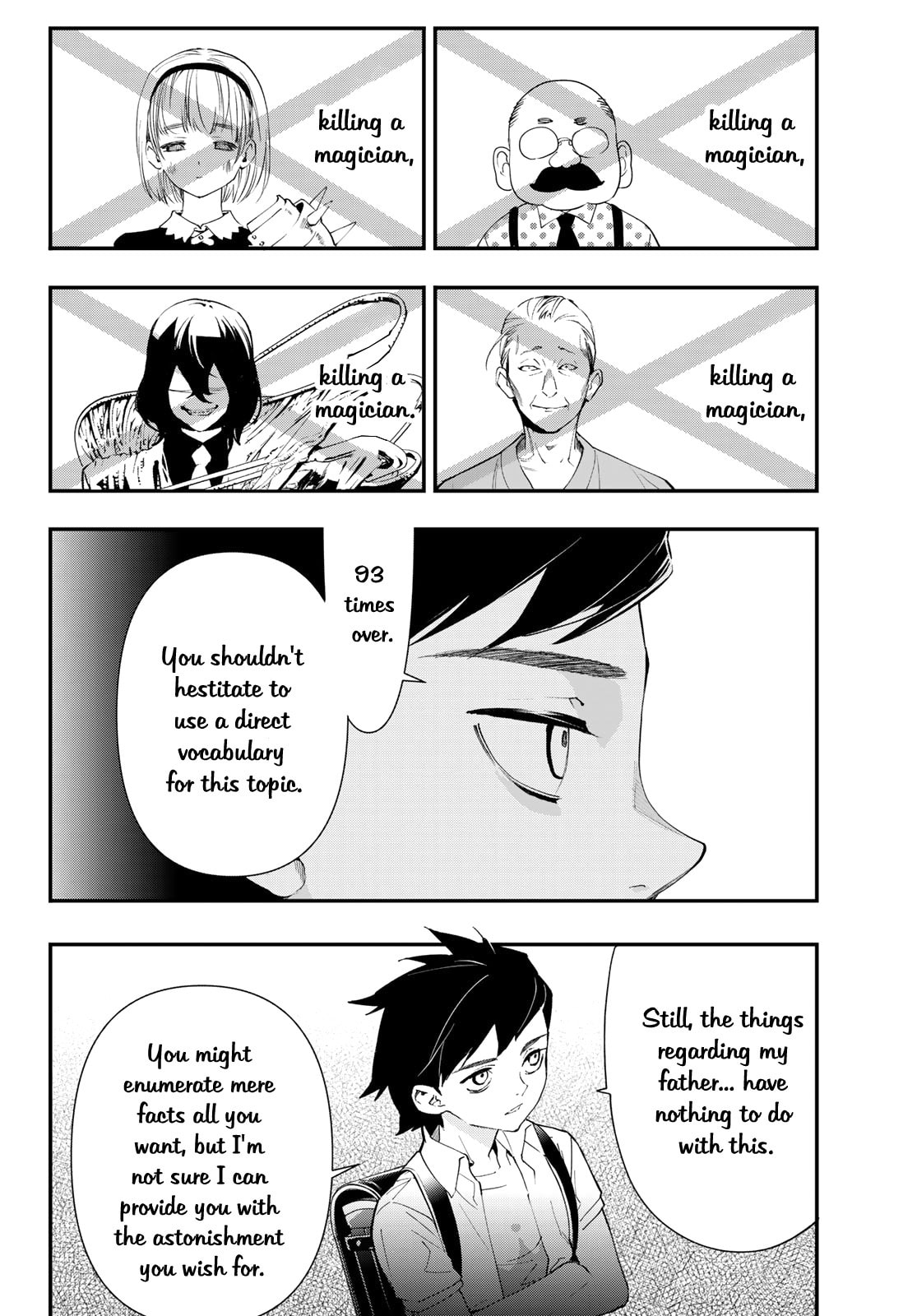 Magical Girls Kill With Their Eyes! — The Gate Committee! page 16