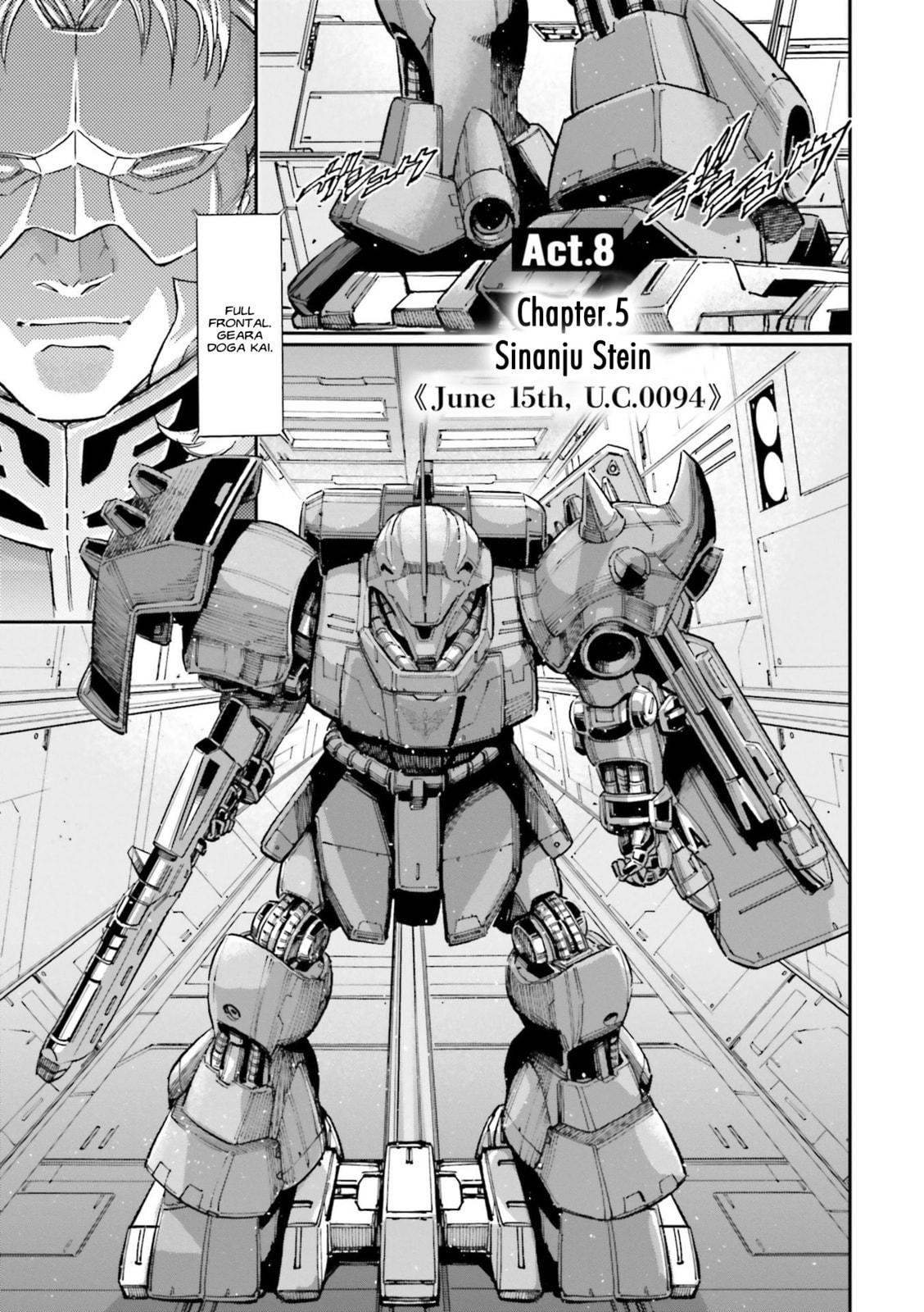 Sinanju Stein <June 15th, U.C. 0094> page 0