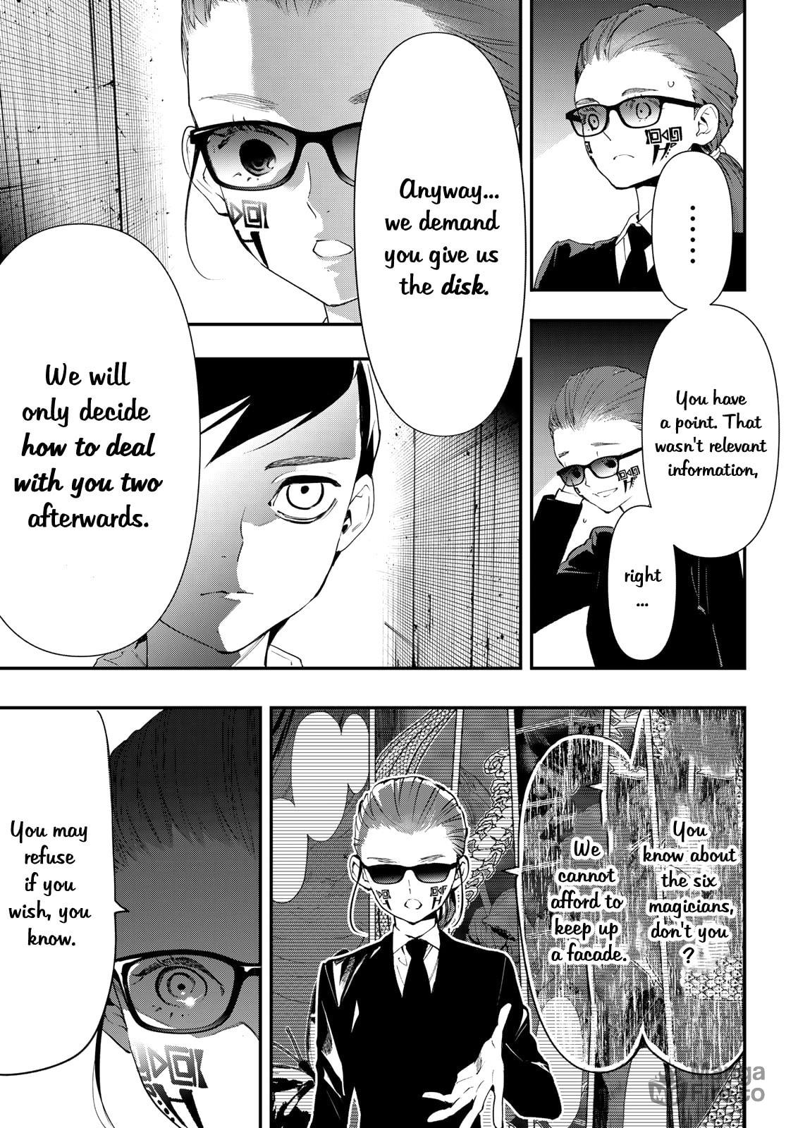 Magical Girls Kill With Their Eyes! — The Gate Committee! page 17
