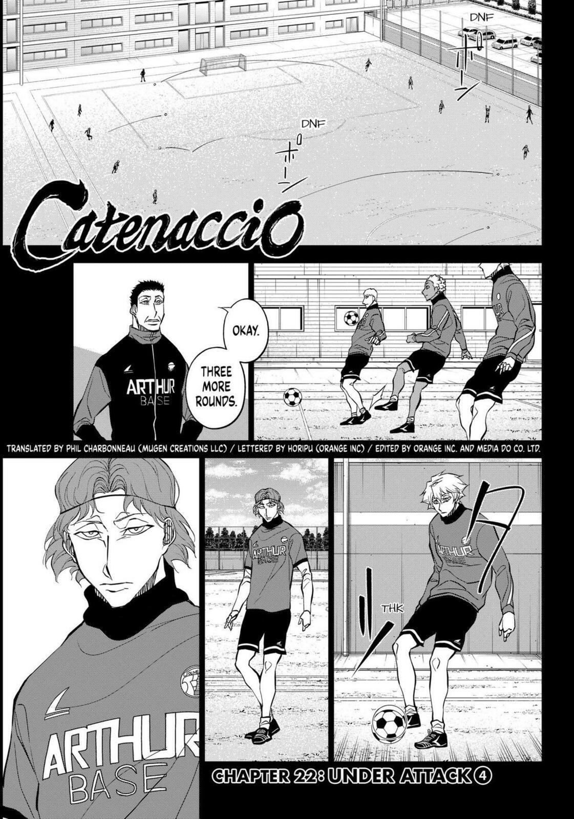 Catenaccio – Chapter 22 page 0