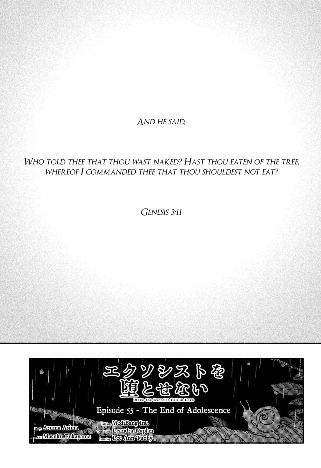 The End of Adolescence page 0